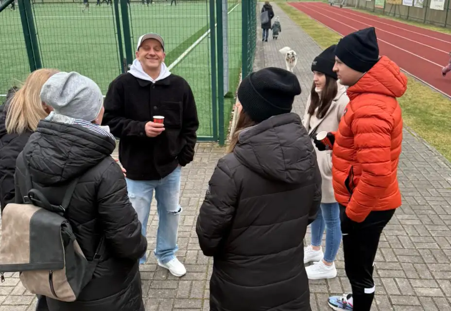Rozloučení se starým rokem v areálu TJ